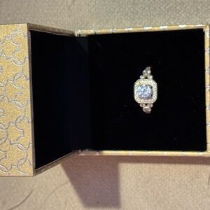 Disney Gold and Silver Ring with Intricate Design